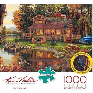 Buffalo Games - Kim Norlien - Fred som en flod - 1000 stykket puslespil til voksne, der udfordrer puslespil perfekt til spilaftener - F?rdig pusl