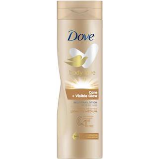 Dove Body Love Selvbruner mælk  til krop Skygge Light to Medium 250 ml - 250 ml