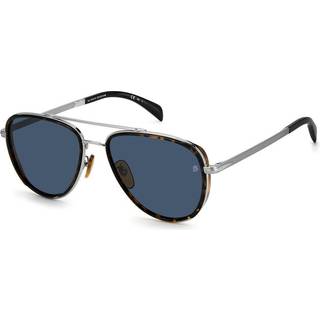 DAVID BECKHAM Mand DB 7068/G/S 31Z/KU Solbriller Stål Havana Blå Pilot