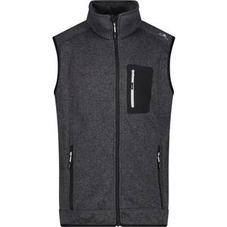 Jaquard Knitted Vest M Nero/Glacier (56)