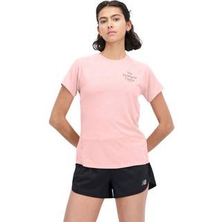 New Balance Impact T-shirt Dame - Str. L, Let & Hurtigtørrende, Bæredygtig Running Gear