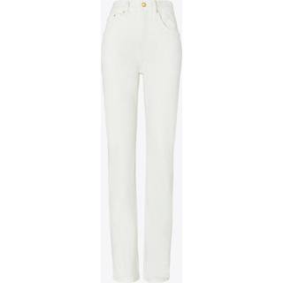 Tory Burch Mid-rise straight jeans - white - 31