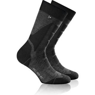 Rohner Back Country L/R Vandresokker størrelse 42-44 - L farve grå/sort
