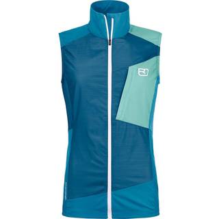 Ortovox Women's Windbreaker Vest Vindtæt vest Damer størrelse L farve blå