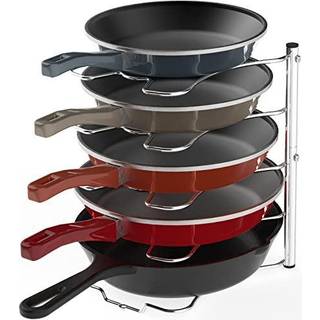 Simple Houseware Cabinet Pantry Pot and Pan Organizator Holder Rack Chrome
