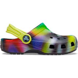 Crocs Classic Solarized Clog Toddler - Black pattern-2 - US C7 (EU 23-24) * Kampagne *