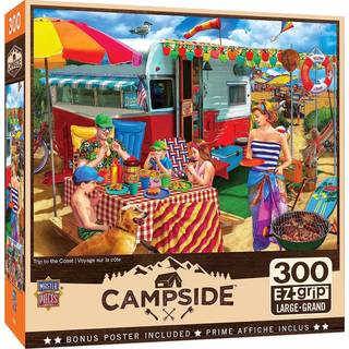 Tur til kysten 300 stykker Stor EZ Grip Jigsaw Puzzle