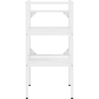 badeværelsesmøbel til håndvask 40x38x83 cm jern hvid