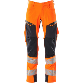 MASCOT® Bukser med knælommer Hi-Vis Orange/Mørk Antracit 19279-510-1418 76C54