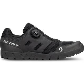 Scott Sport Crus-r Flat Boa Black/Silver - Skostørrelse 48