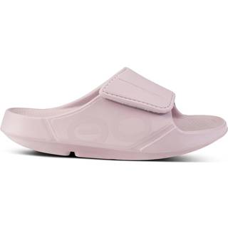 OOFOS Ooahh Sport Flex Recovery Shoe - Pink, Size 38 - pink
