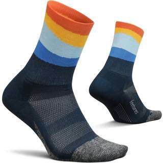 Feetures Elite Ultra Light Mini Crew Strømper XL (47-50) - Komfort & Kompression til Løb, Dame