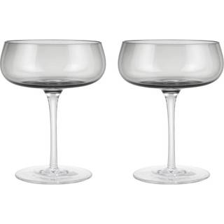 blomus Belo champagneglas coupe 20 cl 2-pak Smoke