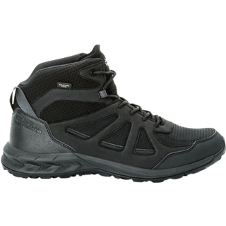 Jack Wolfskin Men's Woodland 2 Texapore Mid Black, 42.5