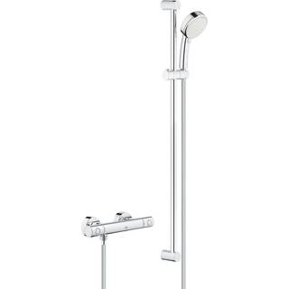 Grohe GRT 800 Cosmopolitan termostat til brus med brusesæt (900mm), vægmonteret