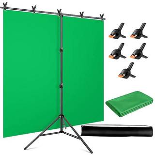 Baggrundsstativ med Green Screen