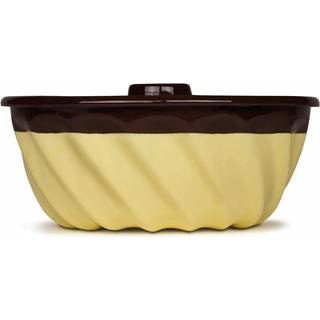 Riess Edition Sarah Wiener Gugelhupfform 22 cm Schoko/Vanille - Emaille - Braun