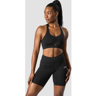 Scrunch Adjustable Sports bra Black