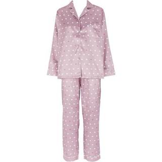 Missya Leo Sateen Pyjamas - Lilac - Medium