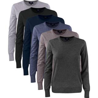 Cutter & Buck 355407 Kennewick Crewneck Ladies / Trøje Black XS