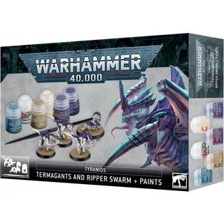 Games Warhammer 40K Termagants and Ripper Swarm + Paint