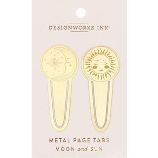 Designworks Ink Metal Page Tabs Celestial - Bogmærke