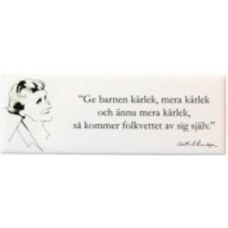Astrid Lindgren Notebook A6 Never Violence - Notesbog