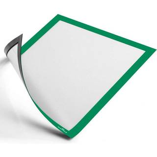 Durable Duraframe A4 magnetisk skilt med grøn ramme