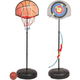 My Hood basket med bueskydning, med pile og bold - 102-136 cm