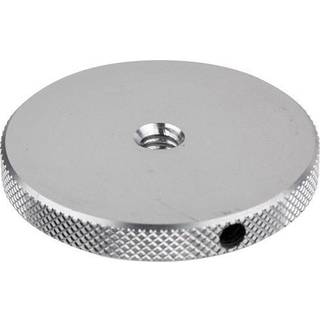 Kupo KS-068 Round Knurled Flange Disc 1.77" 1/4"-20 Female