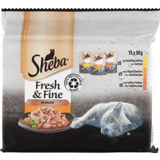 SHEBA Fresh & Fine mini Gravy 15x50 g