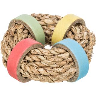 Trixie Sea grass ring with paper rings ø 8 cm
