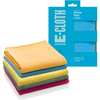 E-Cloth-Starter Pack - 5 Forskellige Klude