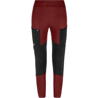 Salewa Women's Puez Dry Responsive Cargo Tights Trekking bukser Damer størrelse 42 farve rød