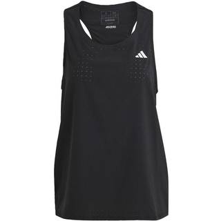 adidas Adizero Tank Dame - Løbe Singlet, Str. L, Let & Svedtransporterende, Sort