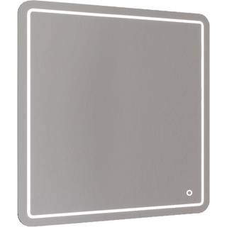 Allibert spejl med integreret LED lys 80x80 cm