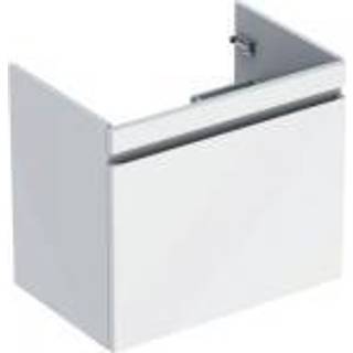 GEBERIT Renova plan vaskeskab 782x606x446mm 1skuffe nøddetræ hickory struktureret folie