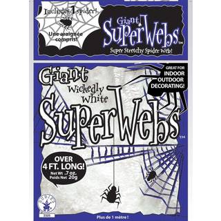 Halloween spindelvæv, Hvid (20g)