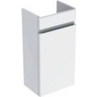 Geberit Renova Plan underskab til håndvask, med en låge, kompakt: B=31.4cm, H=60.5cm, T=22cm, Bredde håndvask=36cm, Hvid / Lakeret blankpoleret