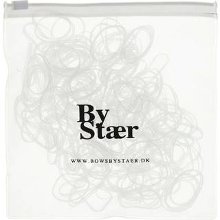 By Stær Silikoneelastikker Clear - 200 stk.