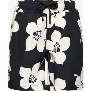 Björn Borg Kenny Badeshorts, Bb Graphic Floral Black Beauty, 122-127