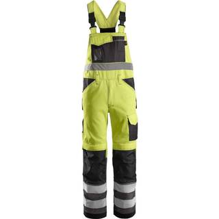 Snickers 0113 high-vis overall, klasse 2 gul/gråmeleret 88
