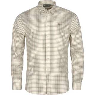 Pinewood Nydala Grouse skjorte M, off-white/grøn 5533