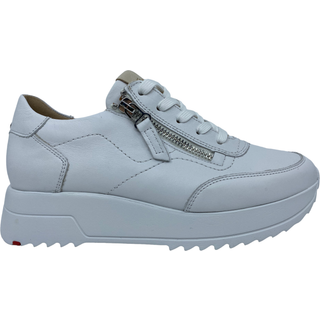 LLOYD 11-775-01 Dame Sneaker WHITE/NATUR Str. 42
