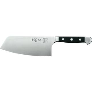 Güde Alpha Chai Dao Messer 16 cm - CVM-Messerstahl - Griffschalen Hostaform - Schwarz,Silber
