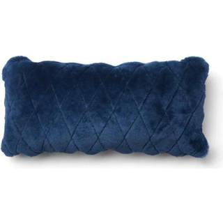 Lammeskindspude | Leaf | Moccasin | Dobbeltsidet | 28x56 cm