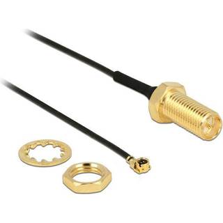 Delock - RP-SMA hun til MHF /U.FL-LP-068 han - 10 cm
