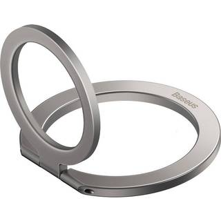 Baseus Halo Magnetisk Finger Ring / Stand - MagSafe Kompatibel - Sølv