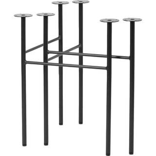 Ferm Living Mingle bordben stål 2-pak Sort 68 cm