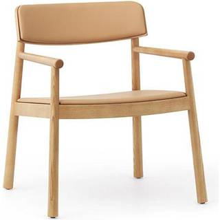 Normann Copenhagen Timb Loungestol Tan-Ultra Leather-Camel Timb Lounge Armchair Upholstery